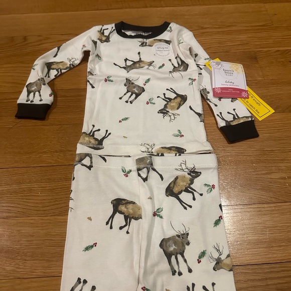 BURT’S BEE HOLIDAY KIDS JAMMIES  / size 18 Months - Picture 4 of 12